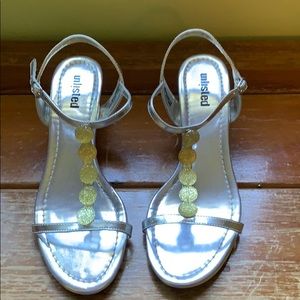 Unlisted silver sandals size 8-1/2